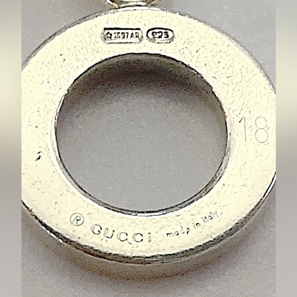 GUCCI Silver 925 Ball Chain Bracelet - Picture 4 of 14